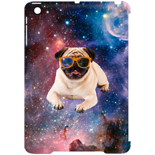 Galaxy Space Flying Pug Tablet Covers