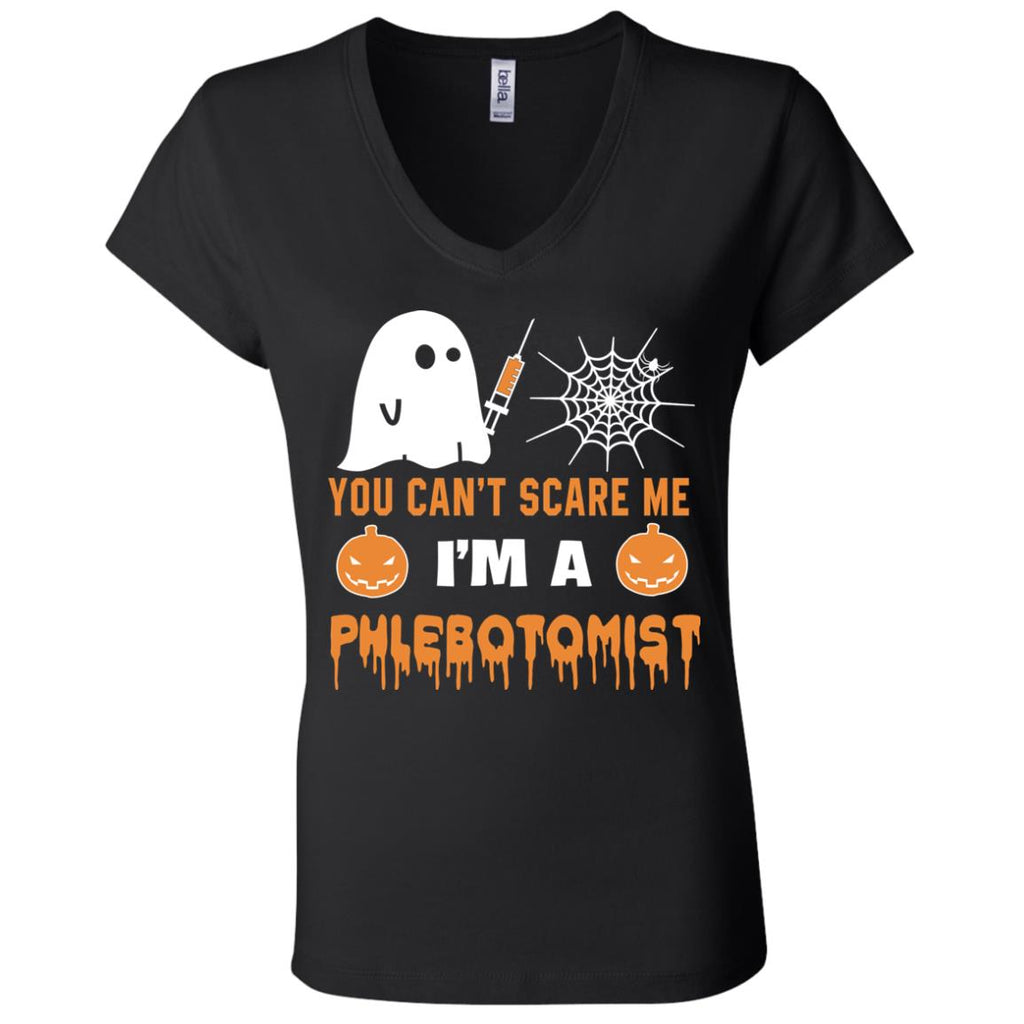 You Can't Scare Me Phlebotomist Halloween Tee Shirt