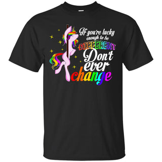 You're Lucky Enough Unicorn T Shirts