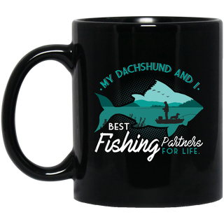 Dachshund Travel Mugs - Best Fishing Partners For Life