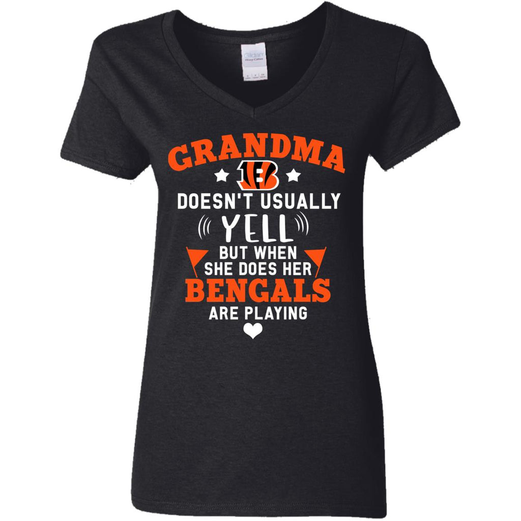 Cool But Different When She Does Her Cincinnati Bengals Are Playing T Shirts