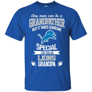 It Takes Someone Special To Be A Detroit Lions Grandpa Tshirt