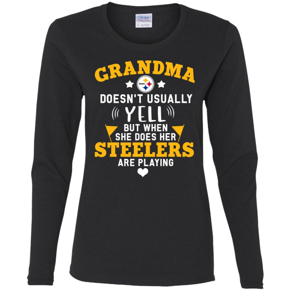 Cool But Different When She Does Her Pittsburgh Steelers Are Playing T Shirts