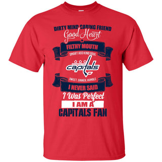 I Am A Washington Capitals Fan Tshirt For Lovers