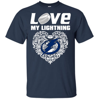 I Love My Teams Tampa Bay Lightning T Shirt