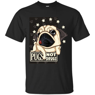 Funny Pugs Not Drugs Pug Tshirt For Puppy Lover