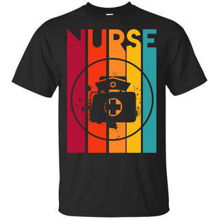 Retro Nurse Vintage T Shirt