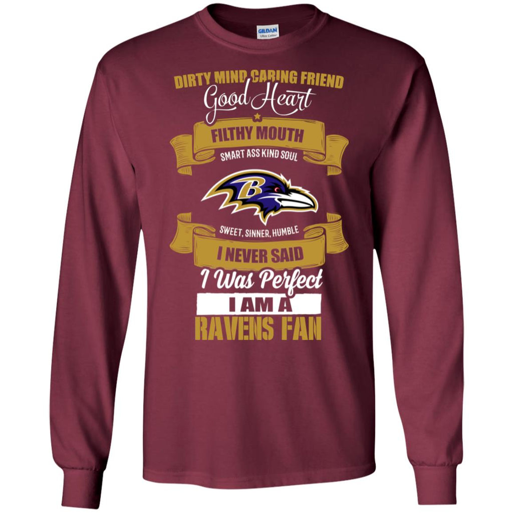 I Am A Baltimore Ravens Fan Tee Shirt Foor Fans