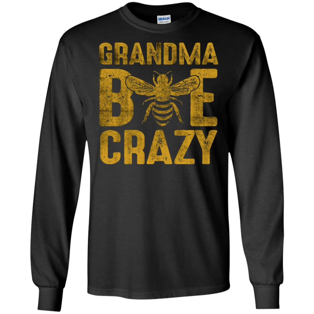 Grandma Bee Crazy T Shirt Funny Family