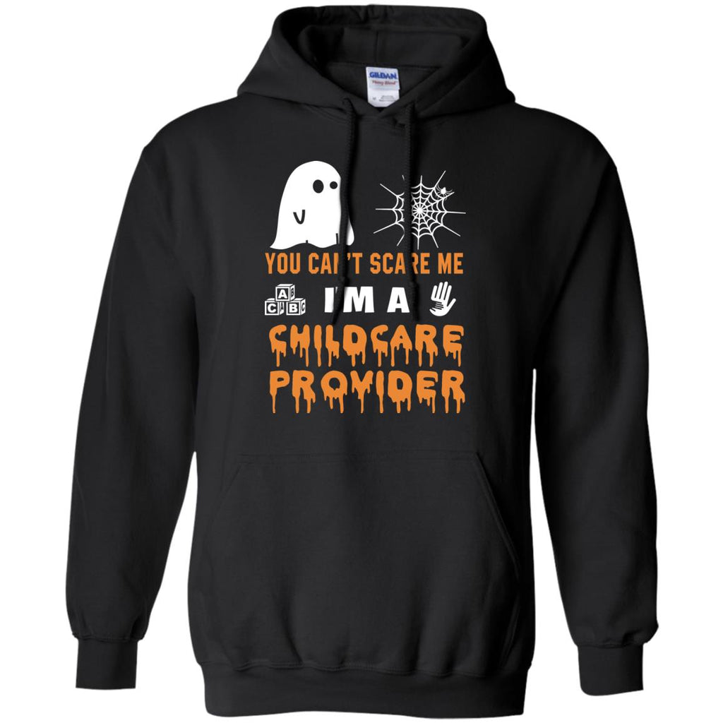 You Can't Scare Me Childcare Provider Halloween Tee Shirt