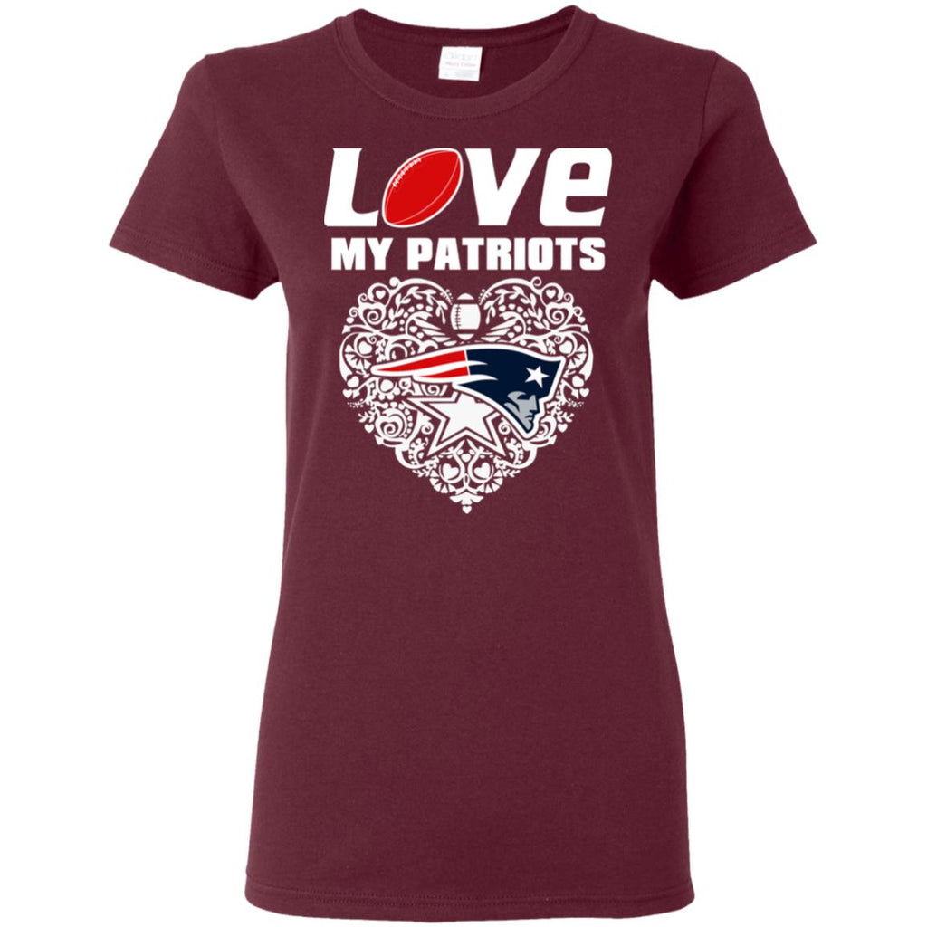 I Love My Teams New England Patriots T Shirt
