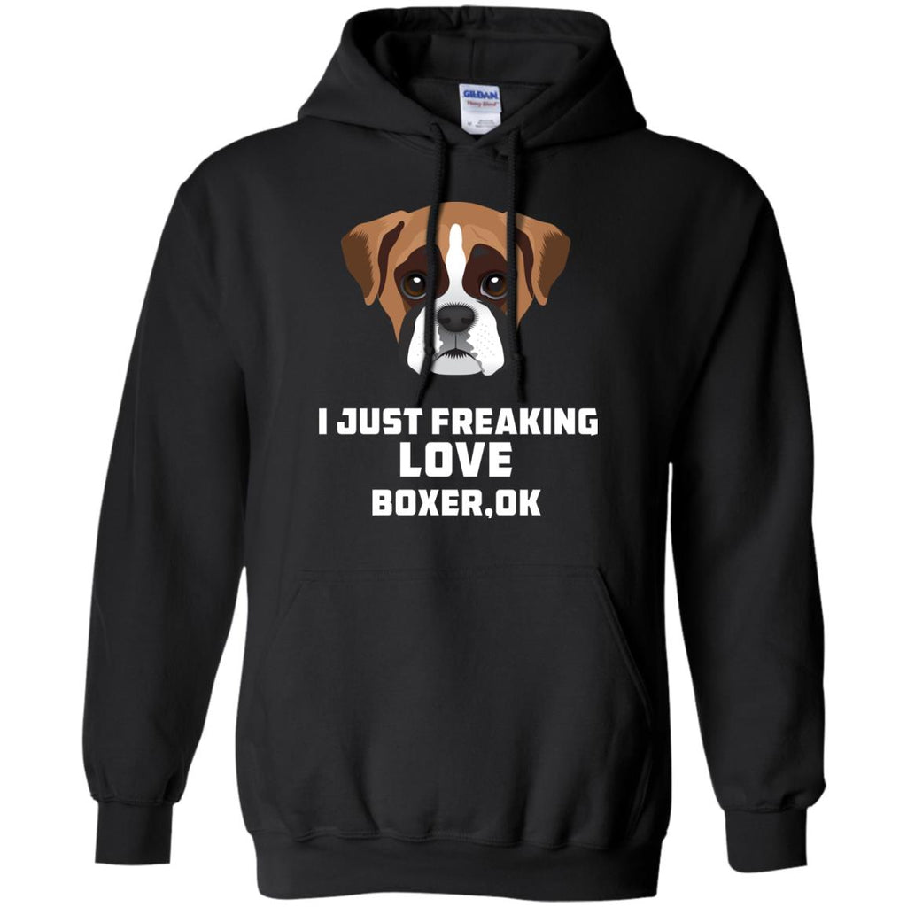 I Just Freaking Love Boxer Tshirt for Puppy Lover