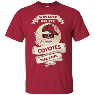 Cute Skull Say Hi Arizona Coyotes Tshirt For Fans