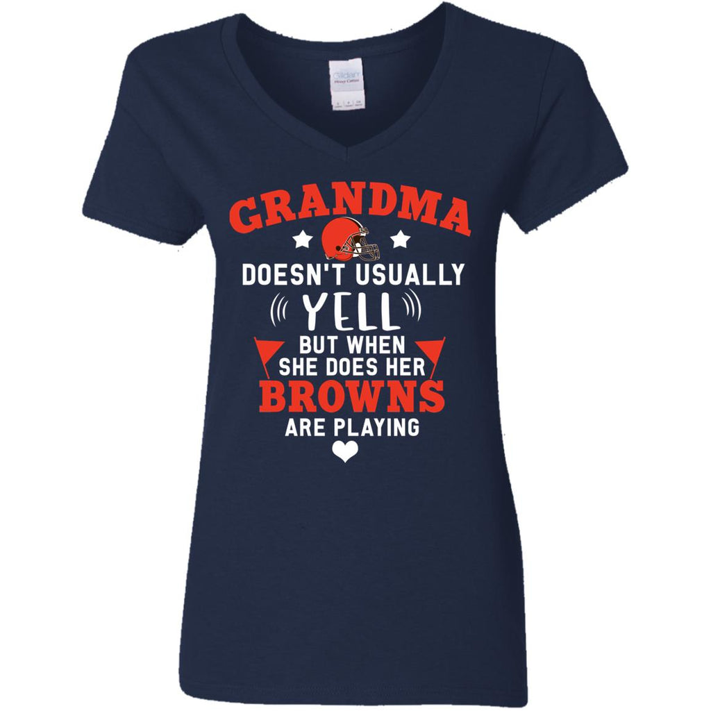 Cool But Different When She Does Her Cleveland Browns Are Playing T Shirt