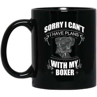 I Have Plans With My Boxer Mugs