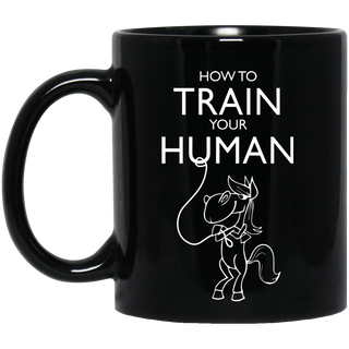 How To Train Your Human Horse Mugs