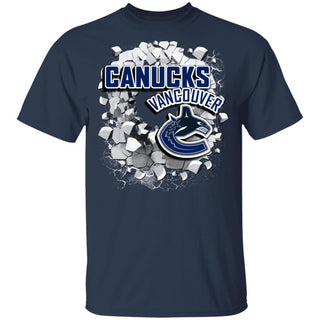 Amazing Earthquake Art Vancouver Canucks T Shirt