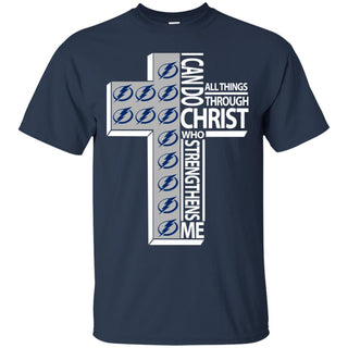 I Can Do All Things Through Christ Tampa Bay Lightning Tshirt