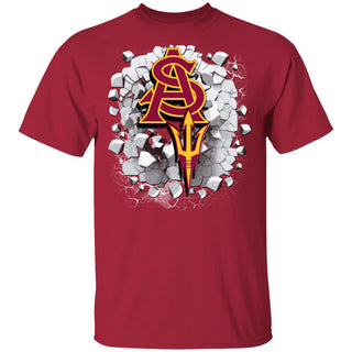 Amazing Earthquake Art Arizona State Sun Devils T Shirt