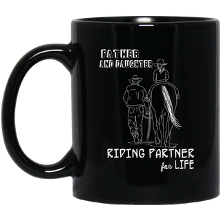 Father And Daughter - Riding Partner For Life - Horse Mugs