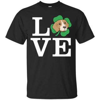 Funny Beagle Dog Shirt Love Animals For St. Patrick's Day Gifts