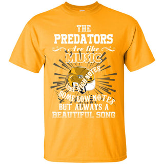 The Nashville Predators Are Like Music Tshirt For Fan