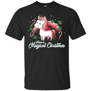 Have A Magical Christmas Tshirt for Unicorn Tee Shirt