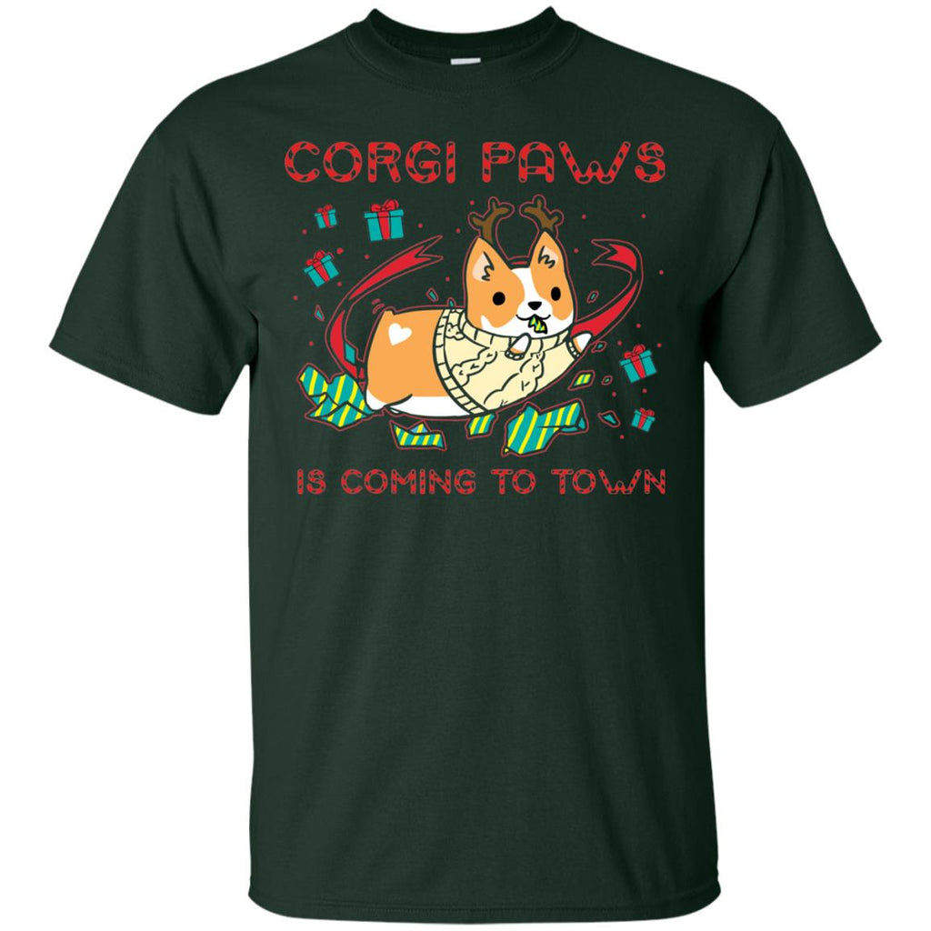 Black Corgi Paws Is Coming To Town