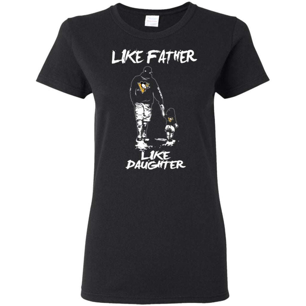 Great Like Father Like Daughter Pittsburgh Penguins T Shirts