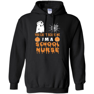 You Can't Scare Me School Nurse Halloween Tee Shirt Gift