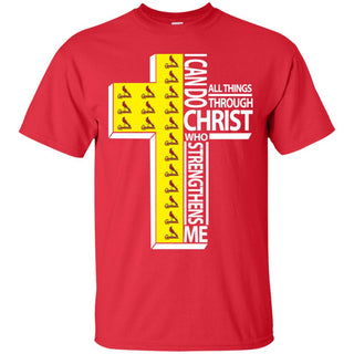 Gorgeous I Can Do All Things Through Christ St. Louis Cardinals Tshirt