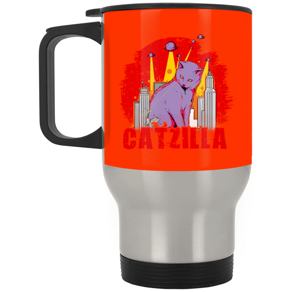 Nice Cat Mugs - Catzilla, is cool gift for your friends and family