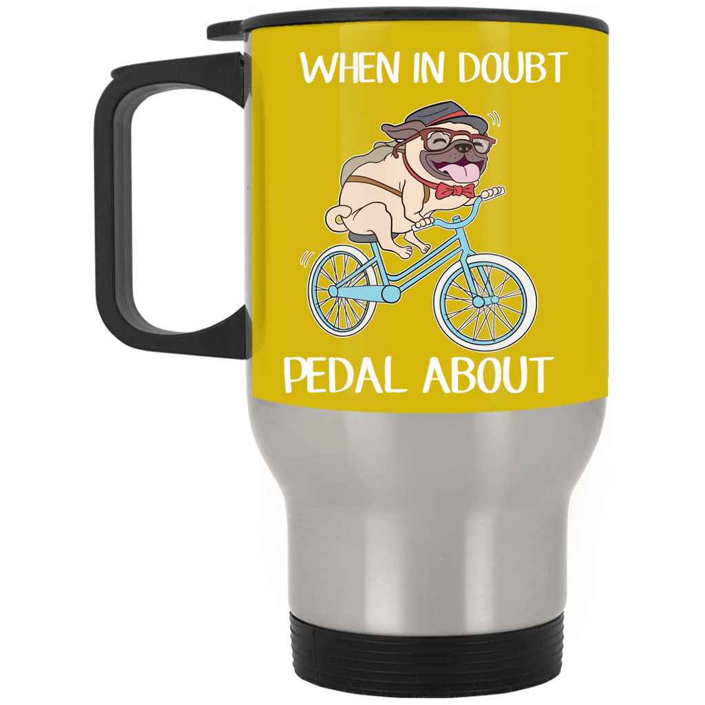 Pug Cycling Mugs For Lovers