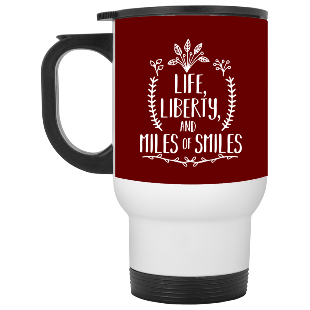 Life - Liberty - Miles Of Smiles With Leafs Hobbies Mugs