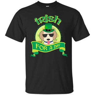 Labrador Tshirt Irish For A Day St. patrick's day Labra Dog Gift