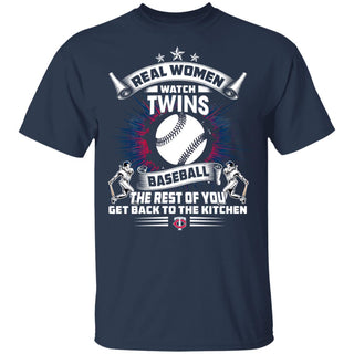 Real Women Watch Minnesota Twins Gift T Shirt