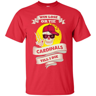Cute Skull Say Hi St. Louis Cardinals Tshirt For Fans