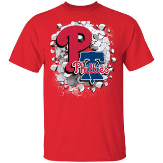 Amazing Earthquake Art Philadelphia Phillies T Shirt