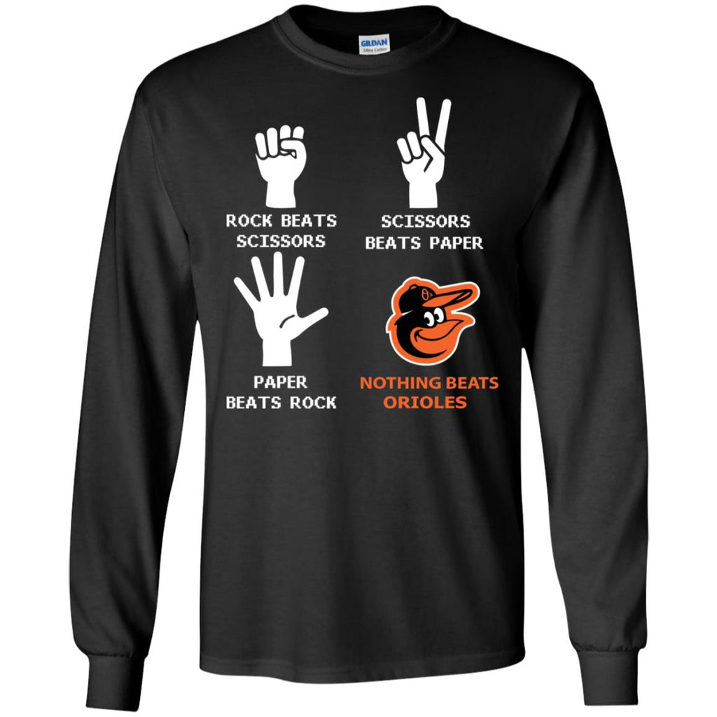 Nothing Beats Baltimore Orioles Tshirt For Fan