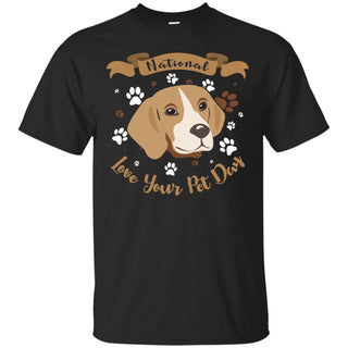 Funny Beagle Dog T Shirt National Love Your Pet Star War Style Gifts