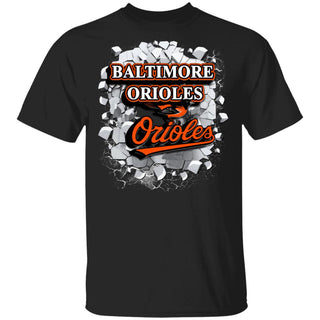 Amazing Earthquake Art Baltimore Orioles T Shirt