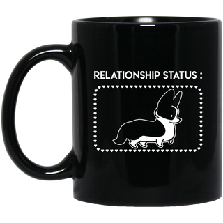 Relationship Status - Corgi Mugs