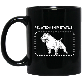 Relationship Status - Pitbull Mugs