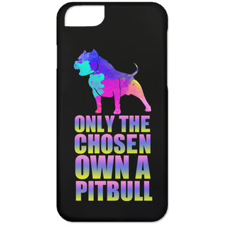 Great Black Only The Chosen Own A Pitbull Phone Cases