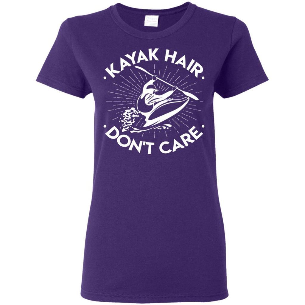 Black Hobbies Kayak Hair Don't Care