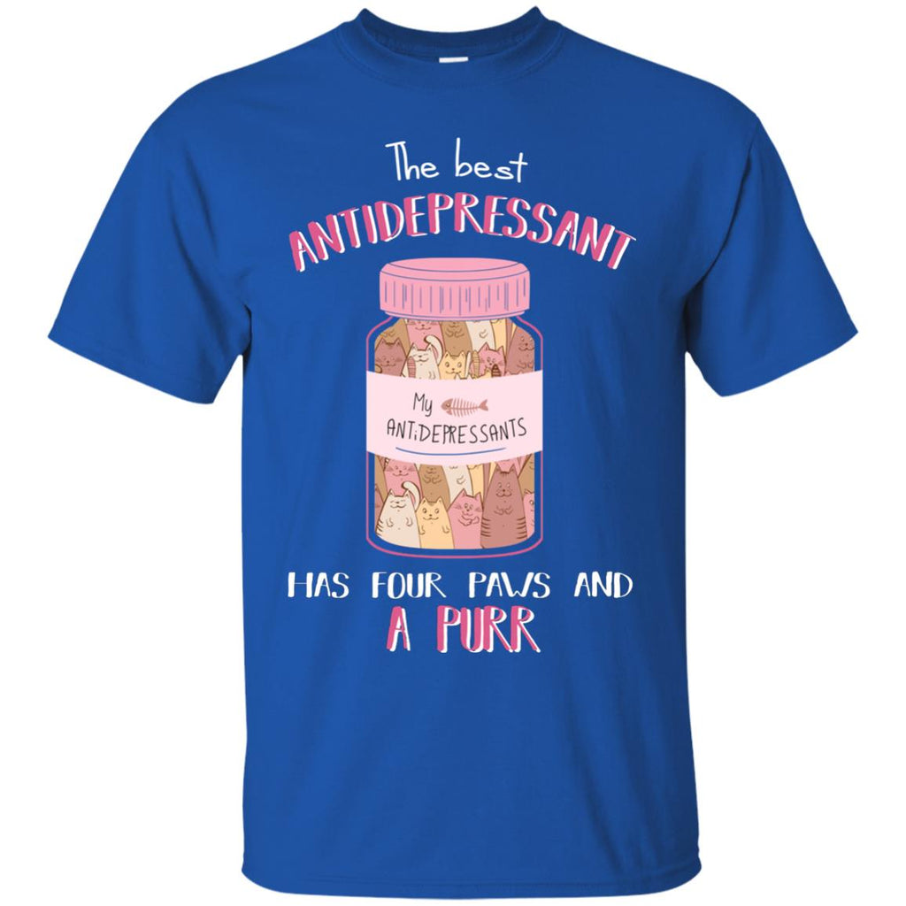 The Most Powerful Antidepressant Cat Tshirt For Lover
