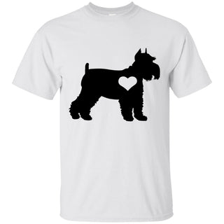 Your Heart And My Heart Schnauzer T Shirt