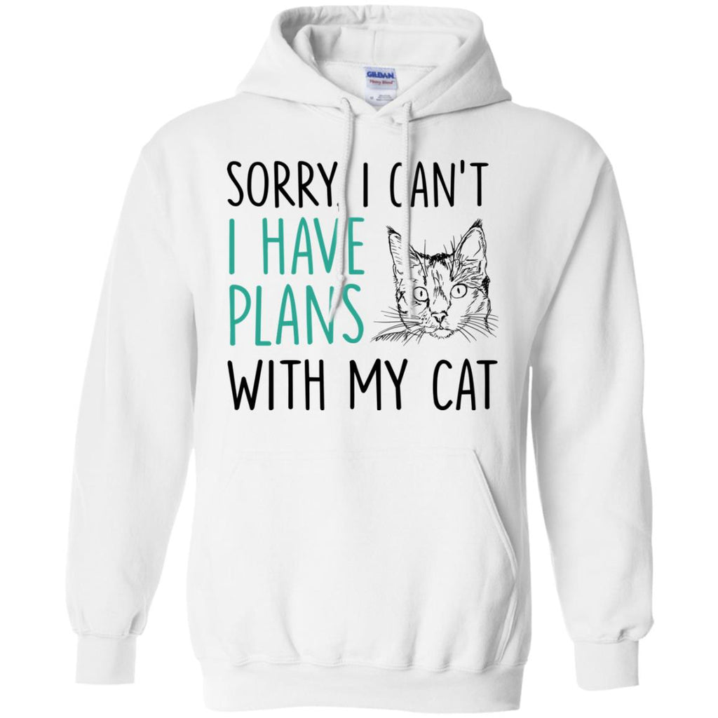 Nice Cat Tshirt Sorry I Have Plans With My Cat is cool gift