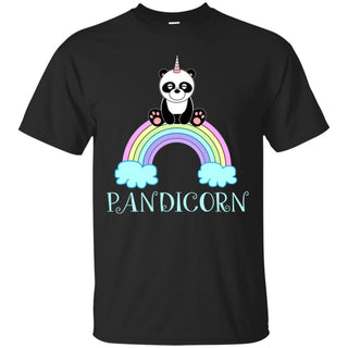 Beautiful Black Pandicorn T Shirts Suchlike Presents
