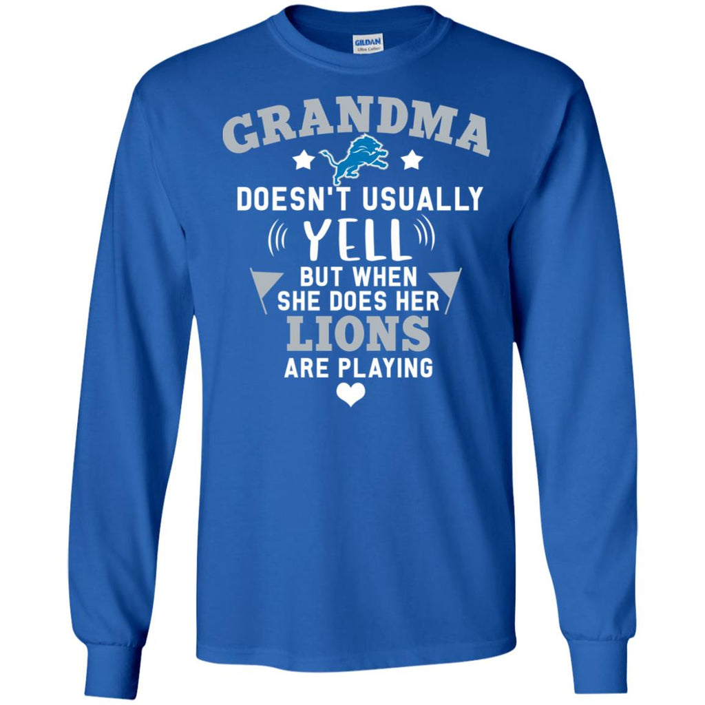 Cool But Different When She Does Her Detroit Lions Are Playing T Shirts
